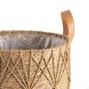 Elegant Woven Plant Holder for Stylish Indoor And Outdoor Greenery Display