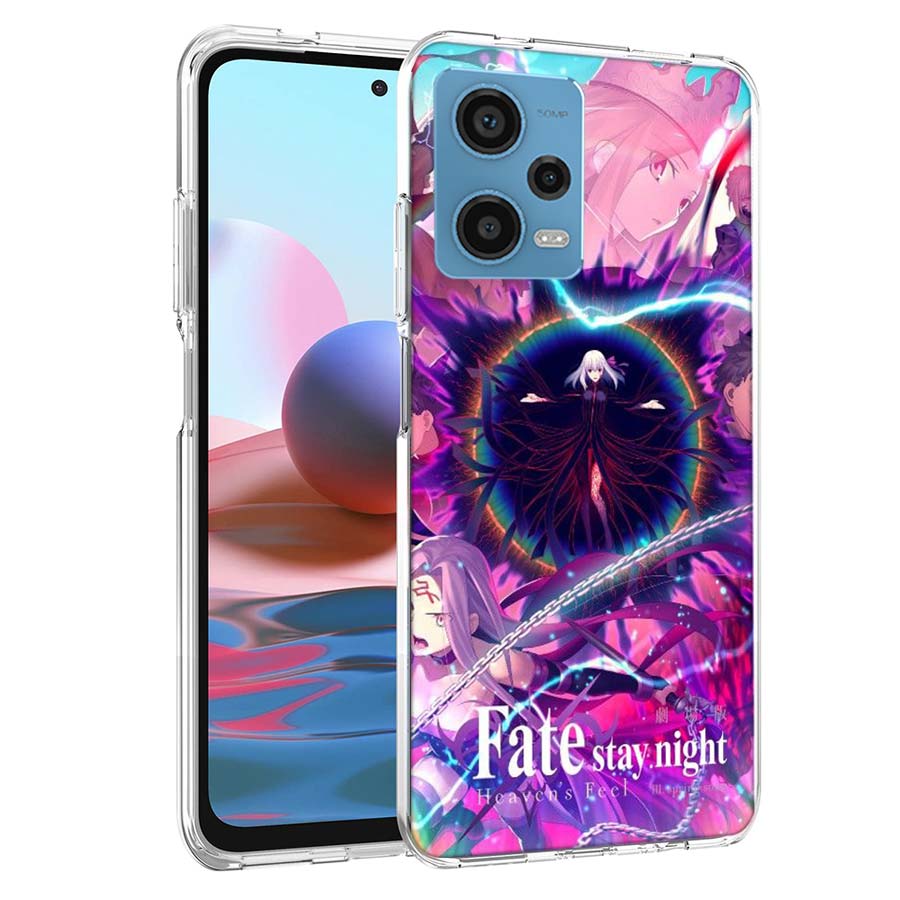 

Bilibili F-Fate Stay Night Phone Case For Redmi Note 13 12 14 15 Pro Plus 13R 11 11T 11E 11S 10 Pro 10S 9 9S Cover Cell Clear TP Note 14 Pro Plus