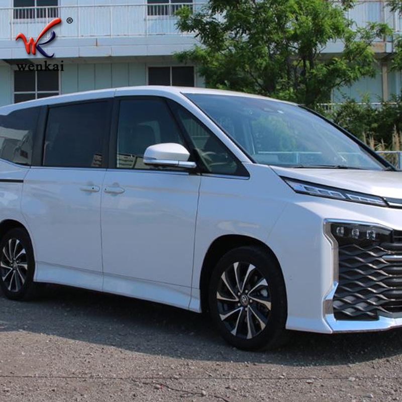 4Pcs ABS Chrome Side Rearview Mirror Strip Cover Trims Sticker For Toyota Noah Voxy 90 Series