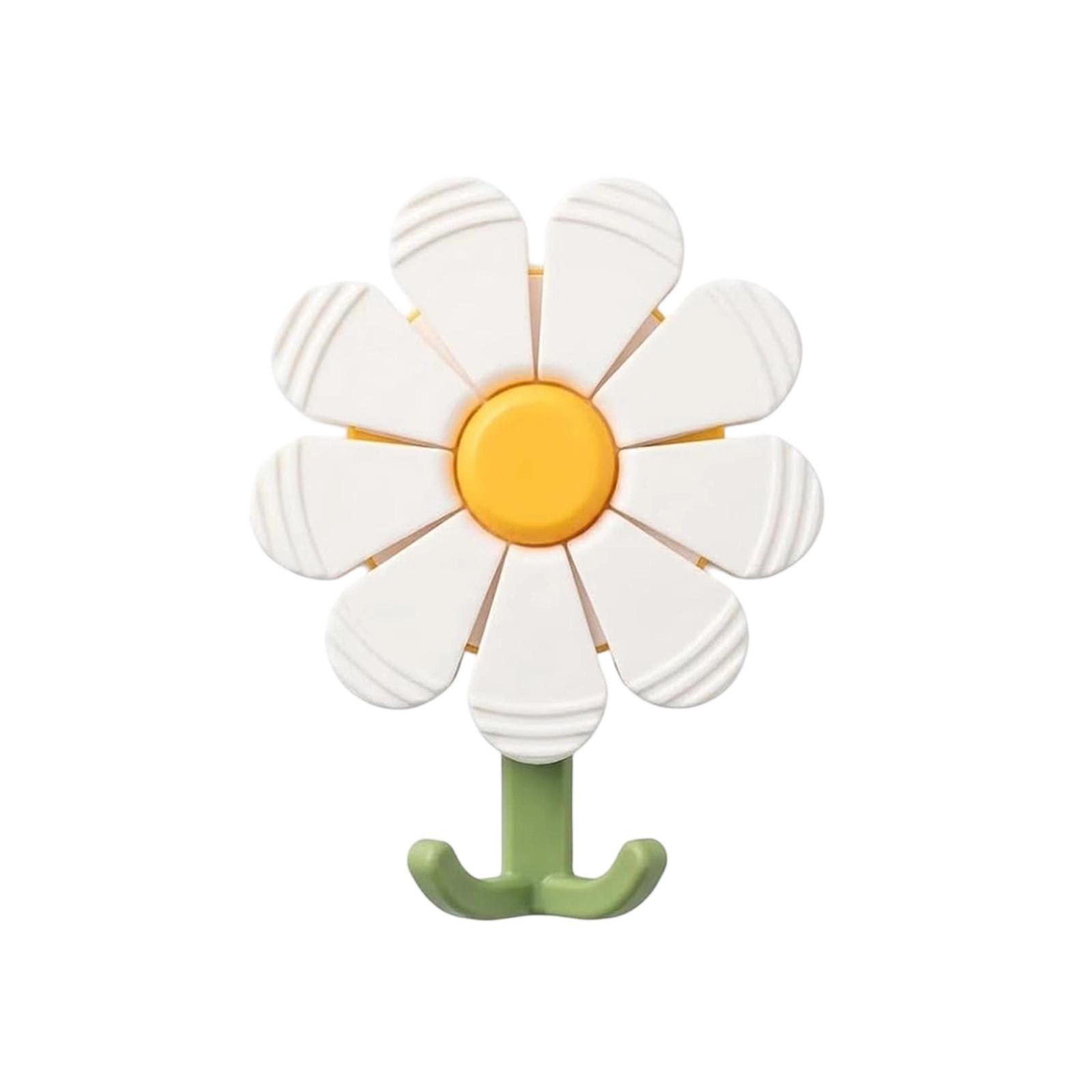 

Magnetic Flower With Petal Clips, Flower Sealing Clip Set, Food Bag Holder, Decorative Refrigerator Magnet One Size