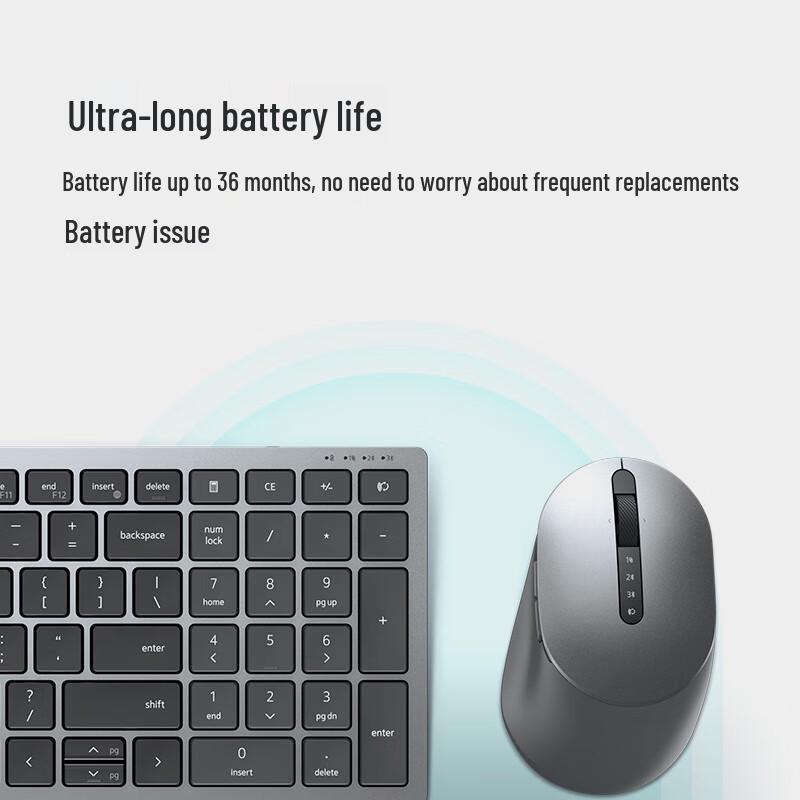 Dell KM7120W Wireless Keyboard and Mouse Combo