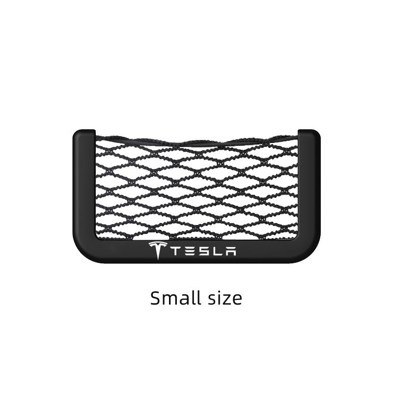 1Pcs Car Storage Net Pocket Mesh Organizer Accessories For Tesla Model 3 Highland 2023 Model S Model X Model Y Model Y-Eur