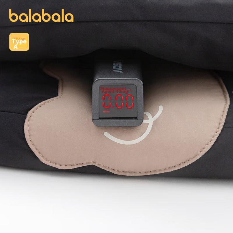BALABALA Baby down Pants, Children's Long Trousers for Boys And Girls, Winter Wear 2025 New Style, Thickened Warm Joggers, Cute And Trendy