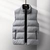 Popular Plus Size Men's Casual Vest - Loose and Warm Down Cotton for Autumn/Winter