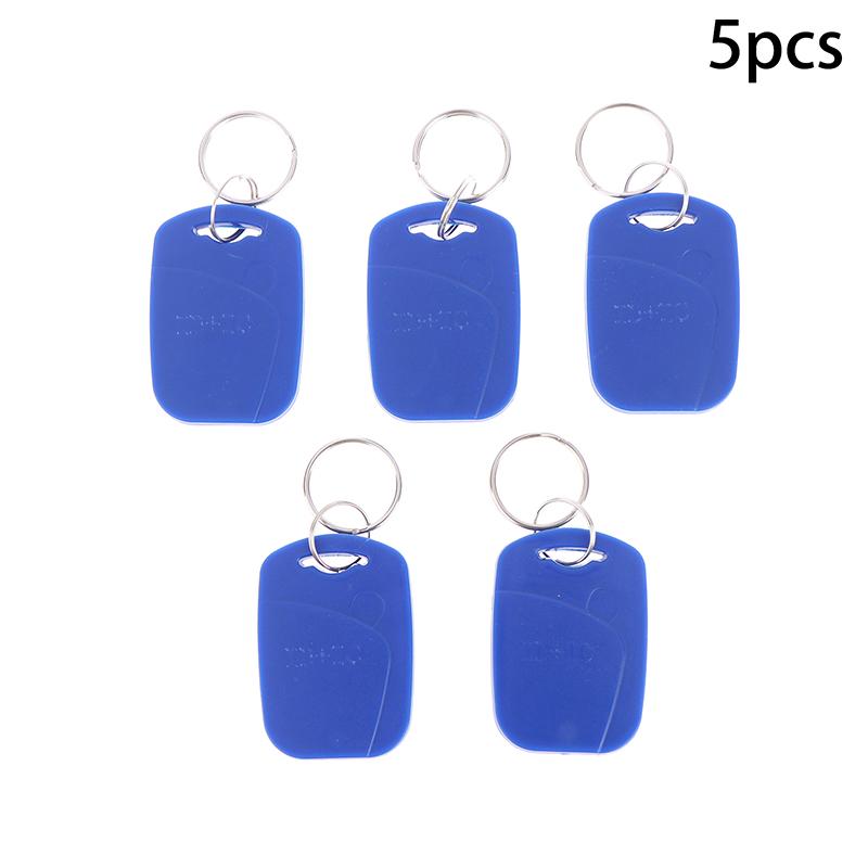 

5/10 шт. 2 в 1 Двухчиповый Частотный RFID Брелок ID 125 кГц T5577 + IC 13,56 МГц UID Перезаписываемый Реплицируемый Ключи для Контроля Доступа