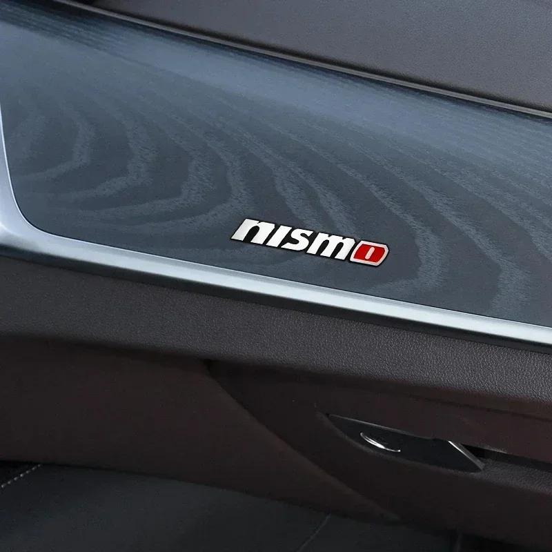 2025 For Nissan 1/2/5/10pcs Car Badge Random post Decals For Nissan Nismo Logo Tiida Teana Qashqai Juke X trail Note Almera Skyl