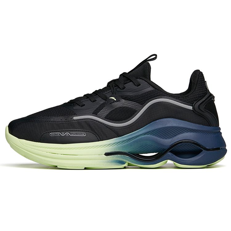 Anta Cross Training Series Men Low Top Training Shoes Black Blue 112147722-2 40