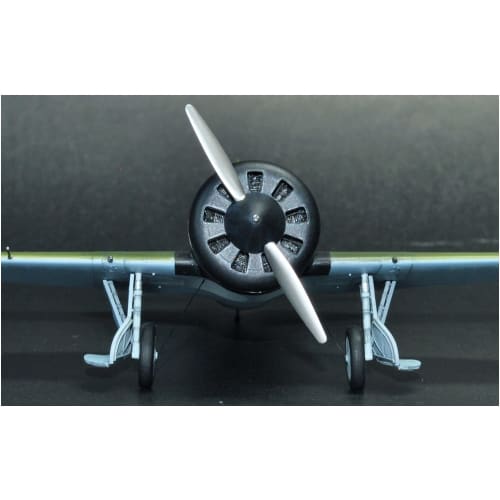 Clear Prop 1/72 Scale Spanish Civil War Republican Army I-16 Type 5 Over Spain Plastic Model Kit CPU72023 Molded In Color