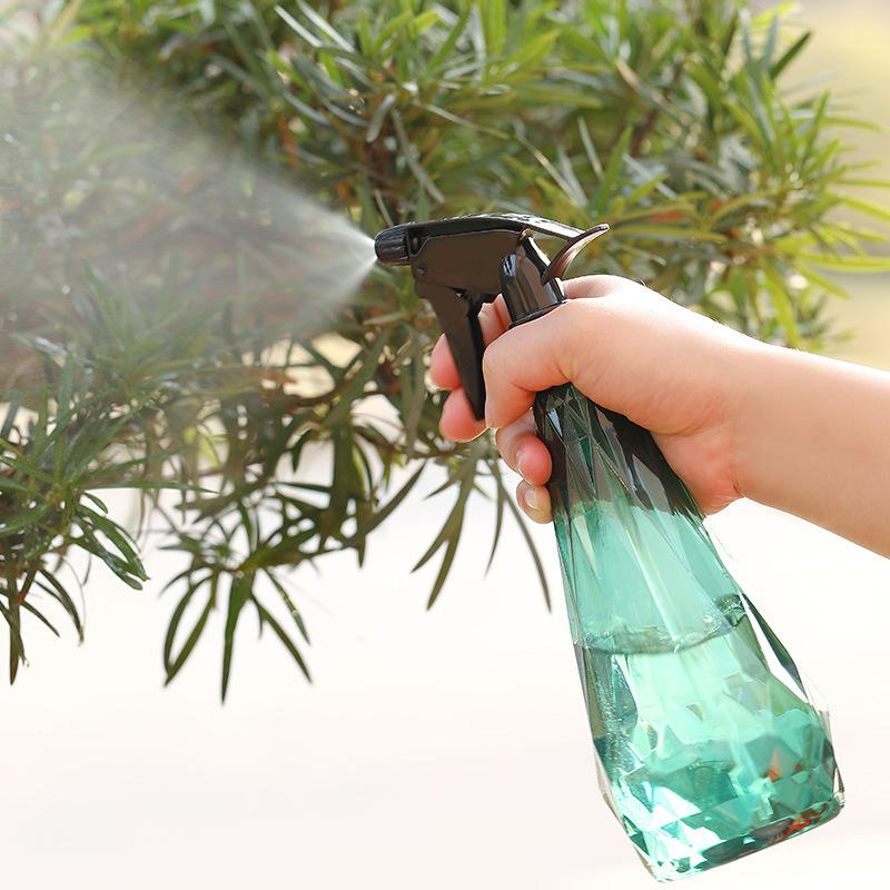 600ml Mist Sprayer Bottle Handheld Plant Watering Can Indoor Garden Flower Irrigation Household Plant Care Spray Tool