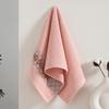 1 PC Baumwollhandtuch, weich, saugfähig, verdicktes Haushaltshandtuch aus Polyester-Baumwolle, Baumwollhandtuch, bequeme Textilhandtücher für zu Hause
