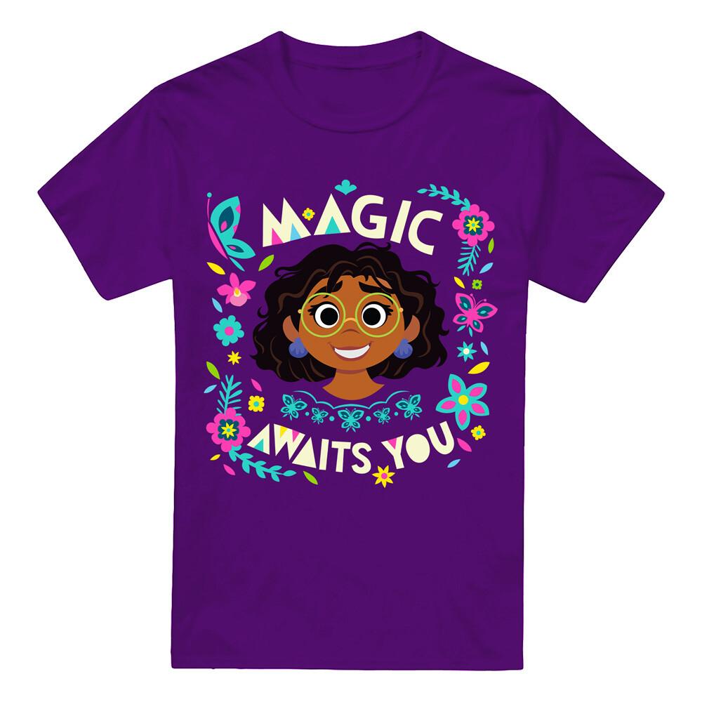 Encanto Magic Awaits You Mirabel T-Shirt Purple M