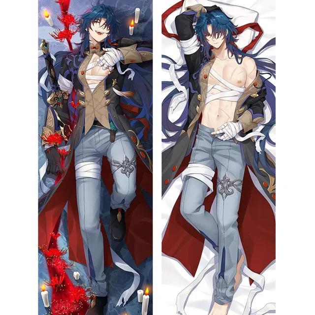 Honkai Star Rail Ying Blade Dakimakura 2WAY Hing Body Case Anime Pillow Cushion Cover Xmas Gifts