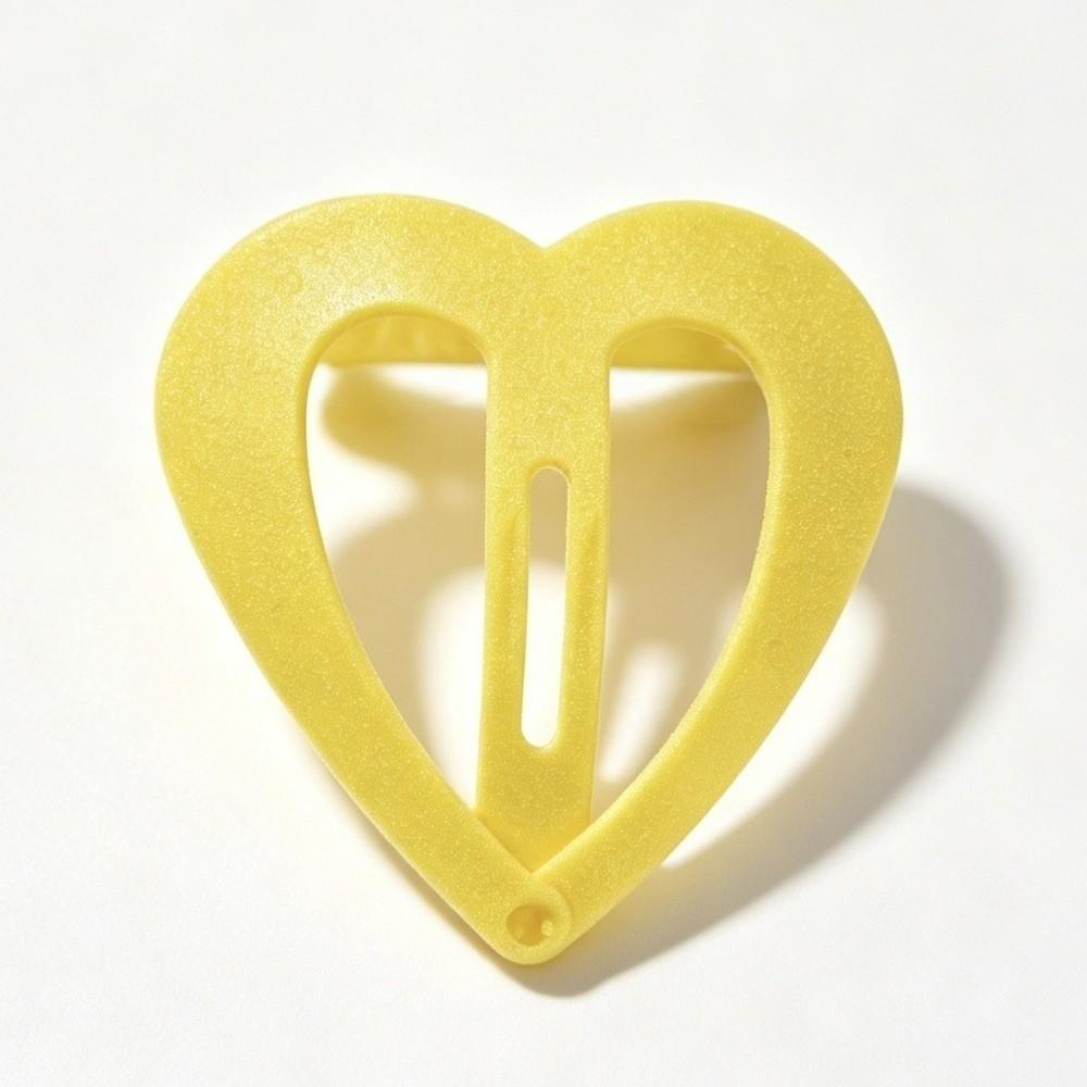 3pcs/set Funny Extra-large Hairpin Abstract Heart Barrettes Lolita Exaggerated Hair Clip  Party