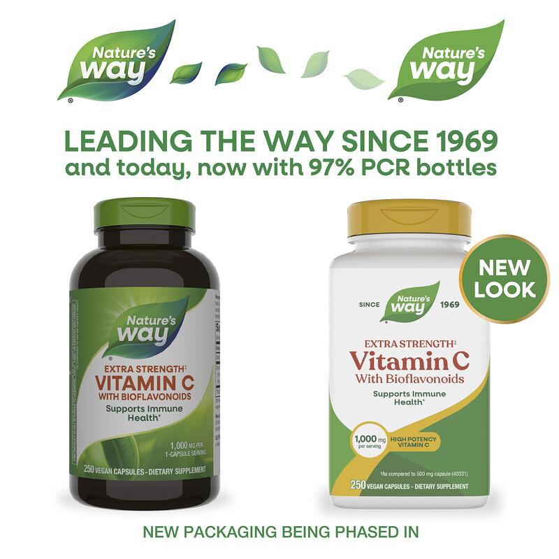 Vitamin C With Bioflavonoids, 250 Vegan Capsules