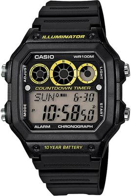 Standardní digitální hodinky černé Zahraniční model [Casio] AE-1300WH-1AV Pánské [Zboží]