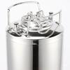 6L Large Capacity Home Brewed Beer Barrel Stainless Steel Wine Bucket Portable Steel Ball Lock Keg
