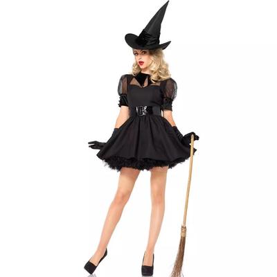 Halloween-Kostüm, Hexe Vampir Show Spielkostüm Königin der Zaubersprüche