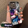Mato Seihei Yakumo Ezo Translucent MagSafe Mobile Phone Case for iPhone 17 16 15 14 13 12 11 Air Pro Max Plus Colorful Cover