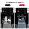For Tesla Model Y Juniper Model 3 Highland 2025 2026 Under Screen Hidden Storage Box Behind Screen Center Console Organizer Case