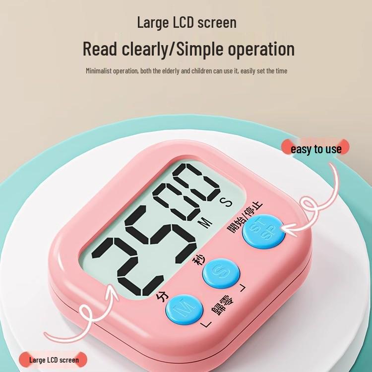 

Newcomer Offer: Electronic Timer for Baking, Studying, and Self-Discipline