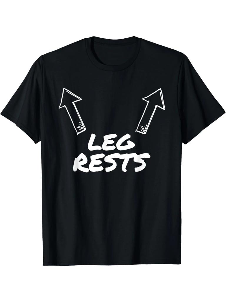Leg Rests Funny Adult Humor Men's Classic Fit Short Sleeve T-Shirt