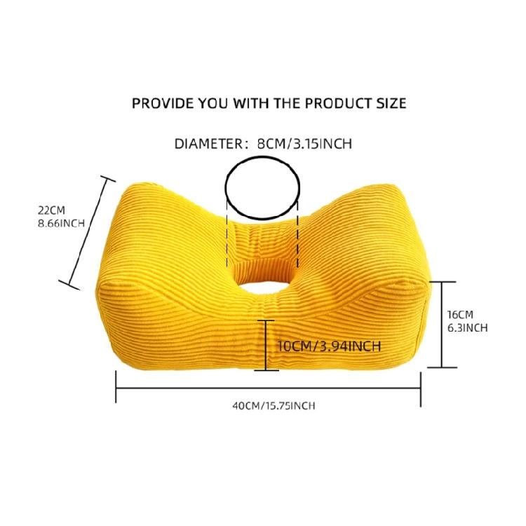PP Cotton Filling Backrest Pillow Pregnancy Student Back Support Cushion For Car Seat Bedside Enjoy Daily Comfort