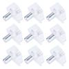 50PCS Clear Shelf Support Pegs Shelf Holder Pins Bracket Cabinet Clips Holder Furniture Hardware