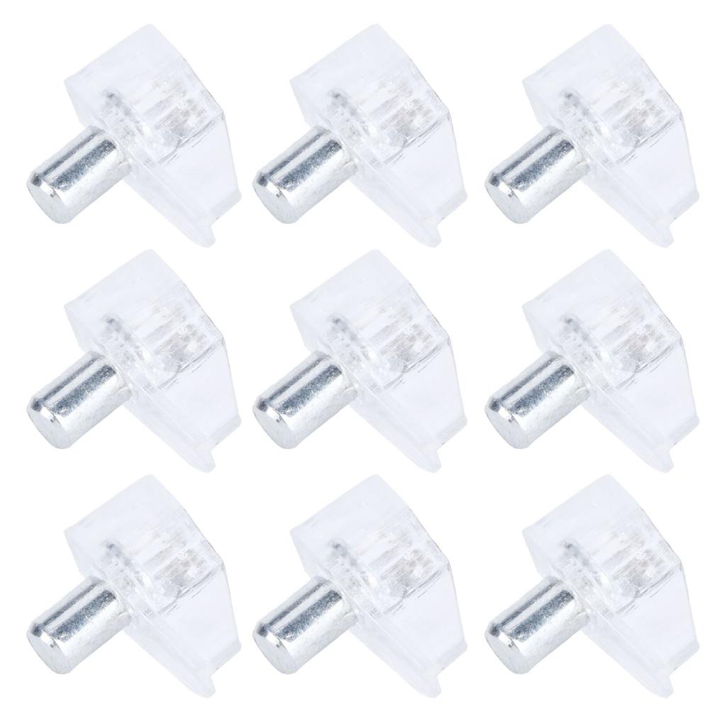 50PCS Clear Shelf Support Pegs Shelf Holder Pins Bracket Cabinet Clips Holder Furniture Hardware