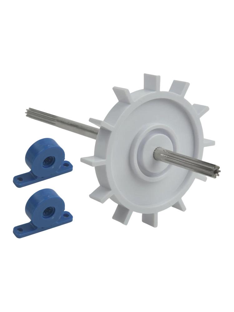 Efficient Pool Cleaner Drive Shaft Assembly C86 with Dual Turbine Bearings for 280 Series Easy Replacement Solution