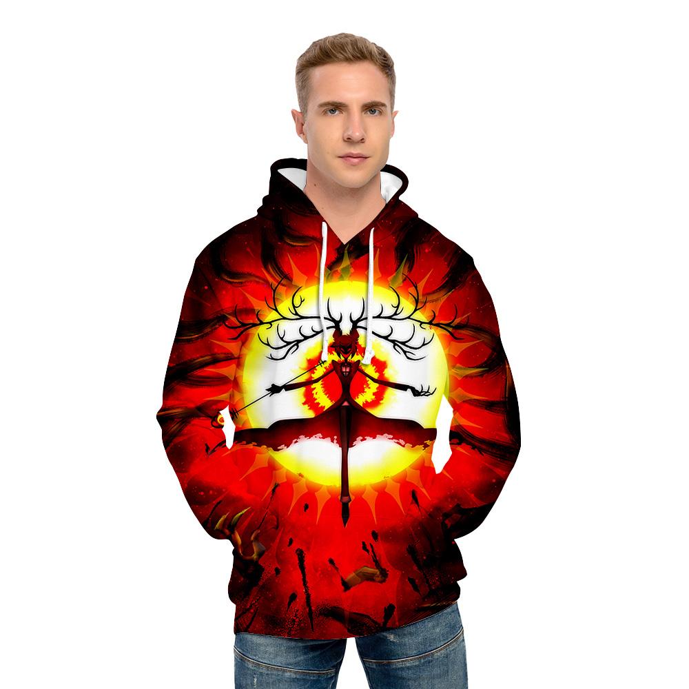 

Hazbin Hotel Men s Hoodie Anime Hoodies Men Women Streetwear Pullover Harajuku Hoodies Sweatshirt Clothes