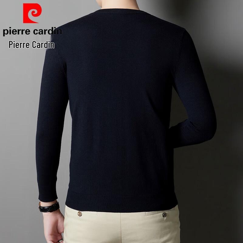 Pánský svetr Pierre Cardin s kulatým výstřihem, tenký úplet