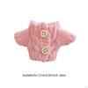 3er Pack Puppenpullover und Mütze Schal für 17cm Puppen, Tolle Feiern