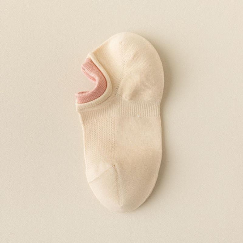 Pantofole Calzini Stampa Cartone Animato Carine Donna Silicone Antiscivolo Basso Taglio Calzini Casual Cotone Traspirante Estate Invisibili No Show