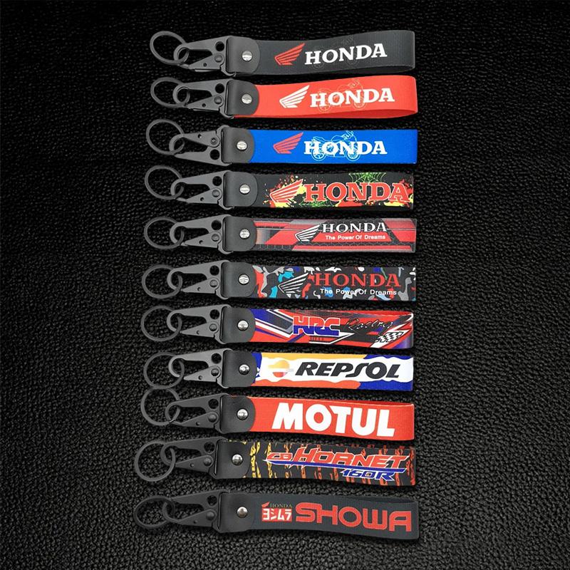 Motorcycle Keychian Keyring Pendants Key Chain Ring For Honda CBR 125R 954 600 650F 650R 1100XX 1000F CBR 600RR 1000RR Accessory EB1