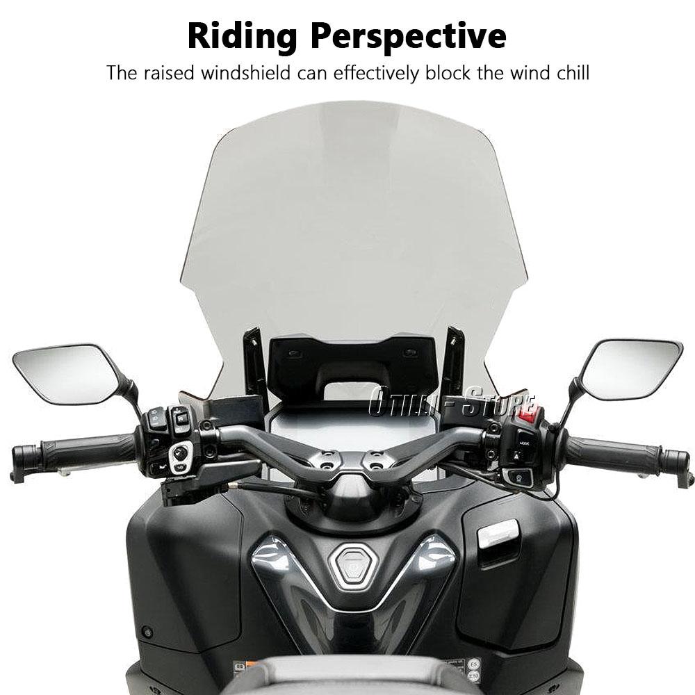 Motorrad Zubehör Für YAMAHA TMAX560 TMAX 560 T-MAXA560 T-max 560 2022 2023 2024 Windschild Windschutzscheibe Windabweiser Schutz