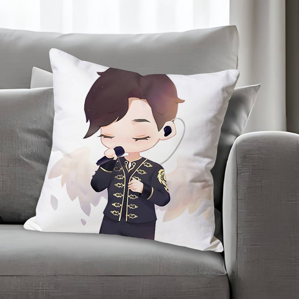 

DDimash KKudaibergen Pillow Cases for Bedroom Living Room Sofa Home Decor Polyester Cushion Cover with Zipper 30x30 cm