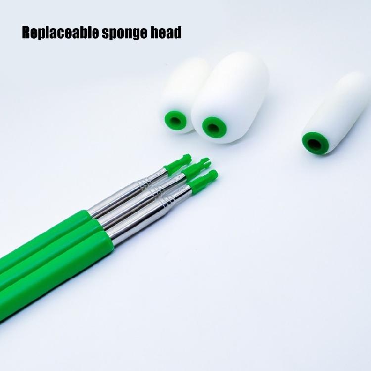 Pottery Tool Telescoping Sponge Stick Removing Excess Water From Tall & Narrow Ceramic Sculpting Molding Tool