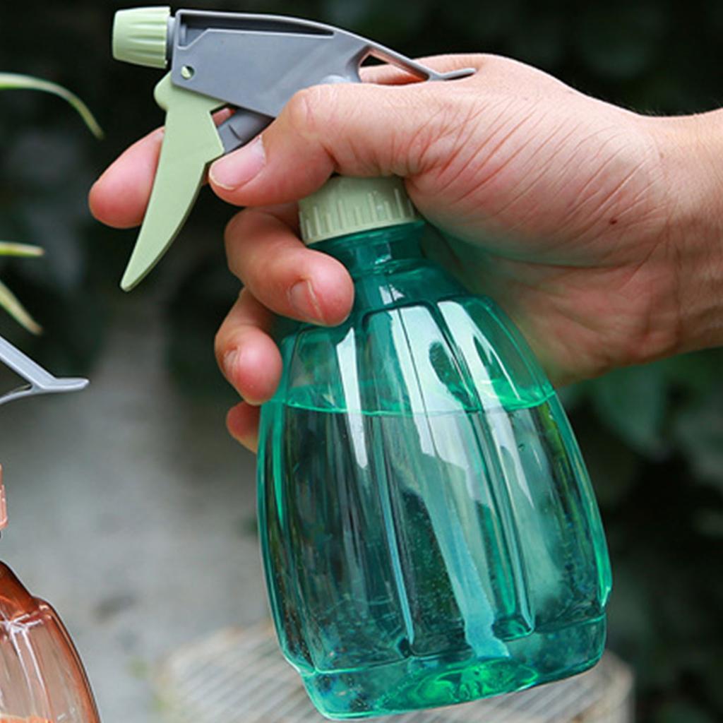 Spray Bottle Plastic 500ml Nozzle Trigger Handle Water Spray Bottle for Watering Plants