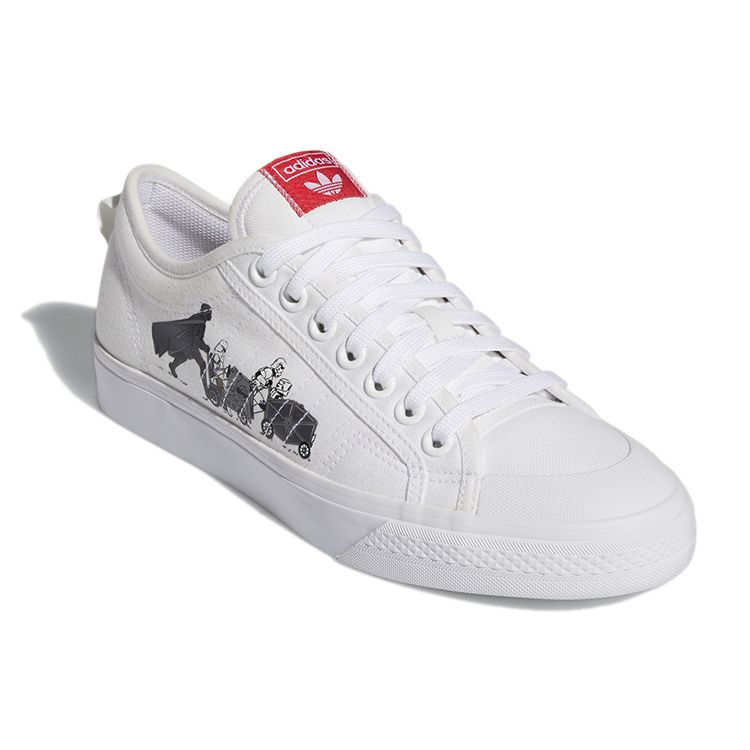 Adidas Star Wars X Nizza Intergalactic Race Unisex Sneakers White Cloud-White Bright-Blue FX8351
