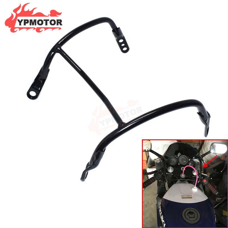 RGV22 Motorcycle Front Windshield Windscreen Fairing Frame Bracket Rearview Mirror Holder Support For Suzuki RGV250 RGV 250 VJ22