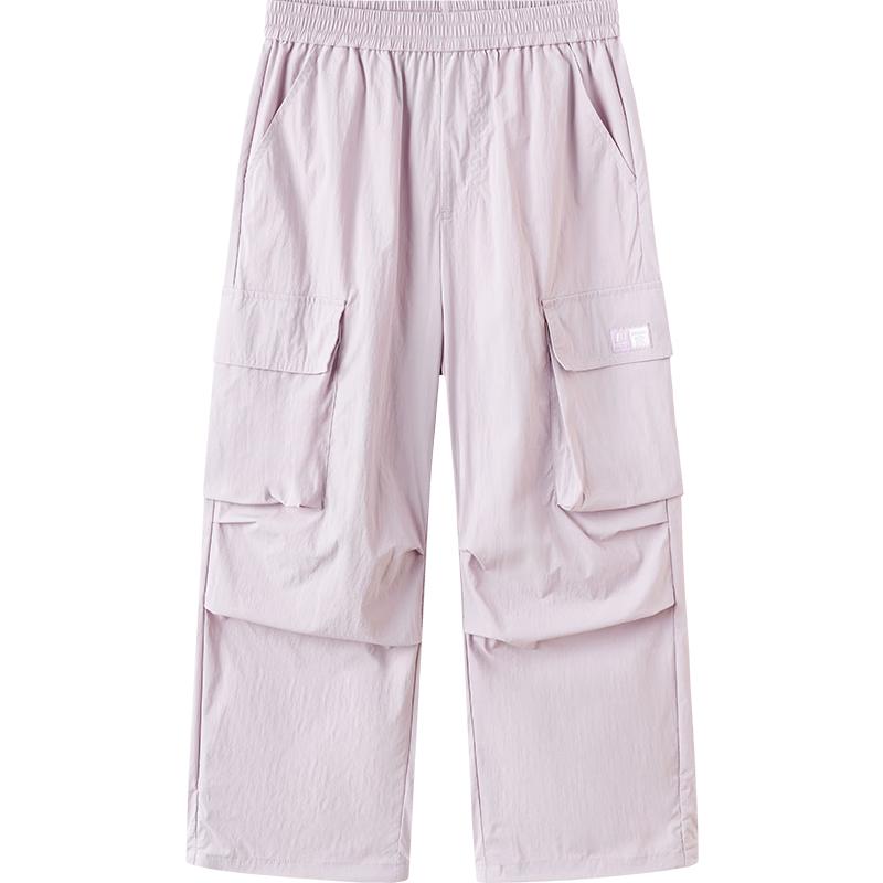 Balabala Kids  Unisex Summer Cargo Pants 160