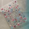 5D Ocean Nail Sticker Vacation Starfish Shell Coral Pearl Self-adhesive Nail Art Decal Fresh Seaside Vibe Manicure