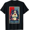 Lustiger American Bully Mama Vintage _ Hund Bully Mama Lustiges Geschenk Unisex T-Shirt