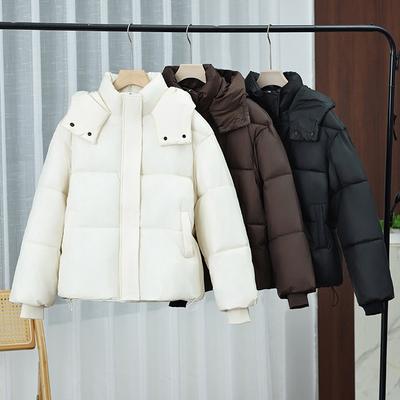 New Women's Winter Fluffy Short Cotton Clothes Loose Small Thickened Cotton Clothes Fashionable Bread Clothes Jacket