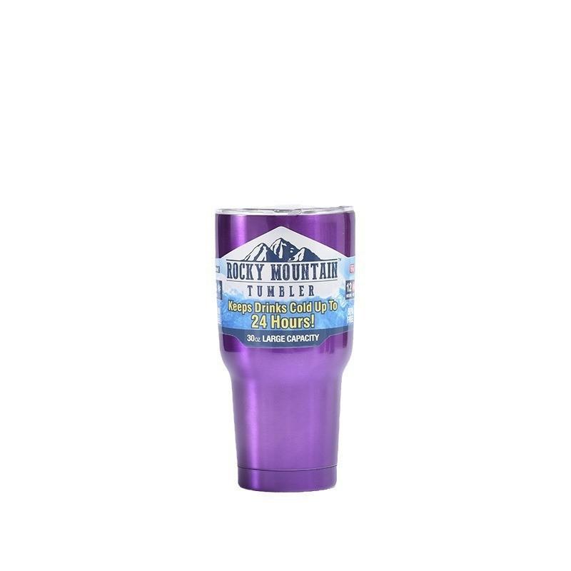 30oz Vacuum Insulated Stainless Steel Travel Mug With Straw Lid Large Capacity Car Cup Hot Cold Drinks