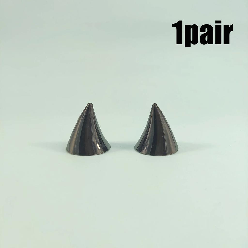 1-20 Pairs of Motorbike Helmets Male and Female Models Devil Horns Decoration E-bike Helmets Suction Cup Decoration