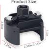 Verstellbarer Ölfilterschlüssel, passend für 2-3/8 bis 3-1/8 Zoll (60-80mm) Filter für kleine und mittelgroße Schraubölfilter Sein 1/2-Zoll-Antrieb und die Kappenform