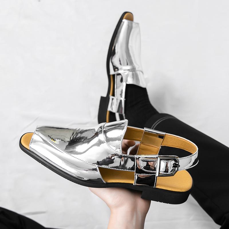 Fashion Casual Party Men's Summer Shoes Fashion Designer's New Style Nightclubs and Hairstylists Daily Breathable Walking Shoes 38-46