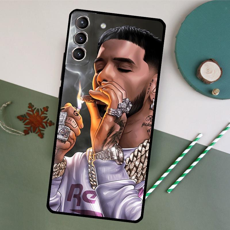 Anuel AA Phone Case For Samsung Galaxy S25 S26 Ultra S20 S21 S22 S23 S24 Plus S10 S25 FE Back Cover
