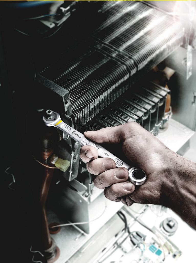 WERA Kraftform Compact Tool Set for with Storage 136026 15-Piece Plumbing, Case,